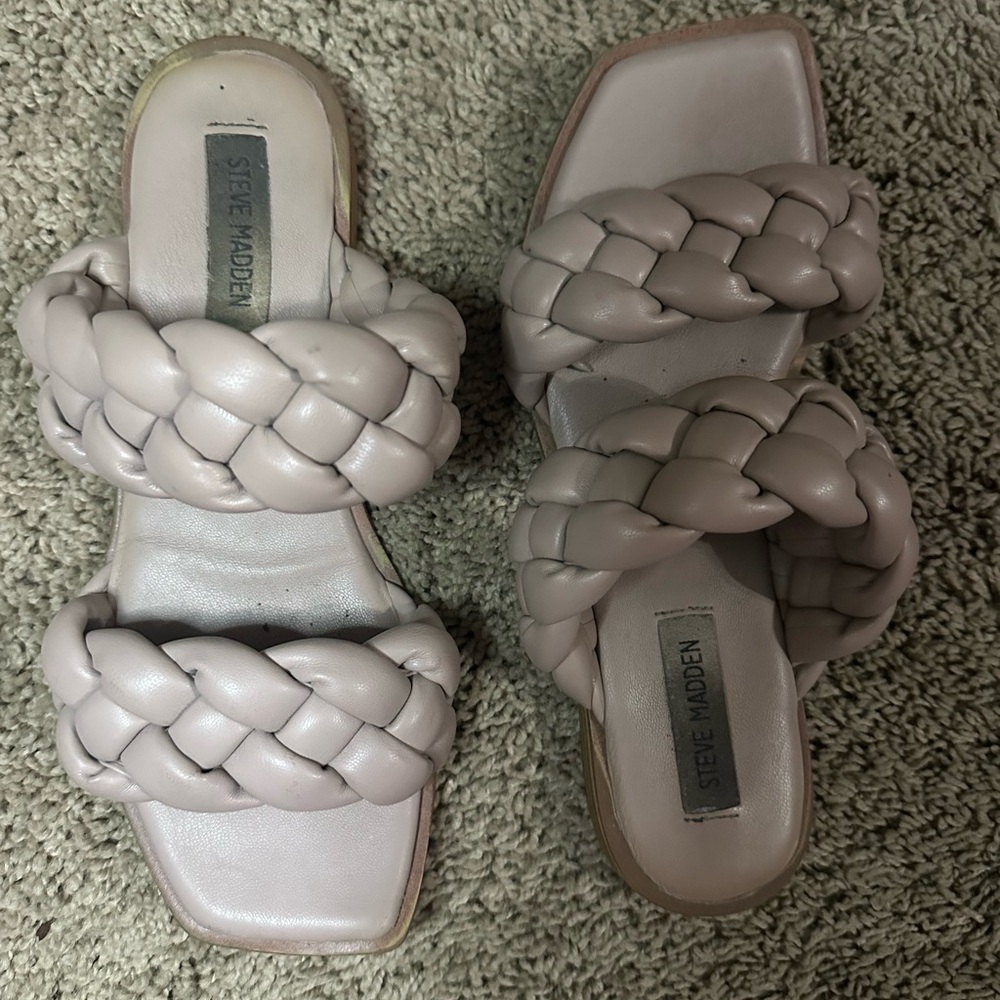 Steve Madden Spain Sandal Taupe women’s size 8